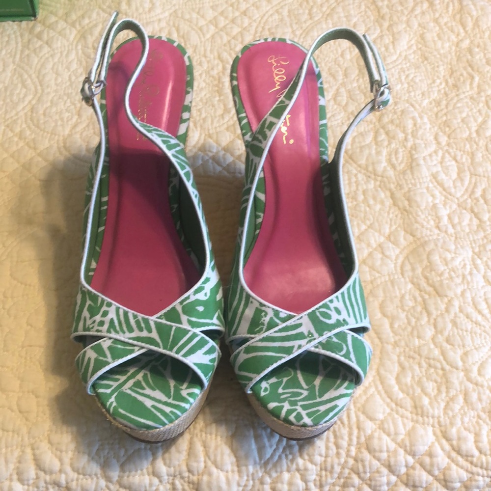 Lilly Pulitzer wedge